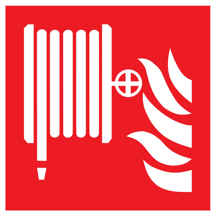 PANNEAU ROBINET D'INCENDIE ARME 200X200MM TALIAPLAST - 728102
