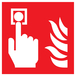 PANNEAU POINT D'ALARME INCENDIE 200X200MM TALIAPLAST - 728112