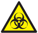PANNEAU DANGER, RISQUE BIOLOGIQUE 300X300X300MM TALIAPLAST - 729305