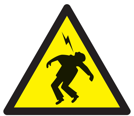 PANNEAU DANGER HAUTE TENSION 300X300X300MM TALIAPLAST - 729308