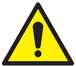 PANNEAU DANGER, SIGNAL GENERAL 300X300X300MM TALIAPLAST - 729311