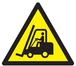 DANGER, CHAR. ELEVATEURS/VEH. INDUSTRIELS 300x300x300mm TALIAPLAST - 729316