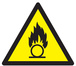 PANNEAU DANGER, SUBSTANCES COMBURANTES 300X300X300MM TALIAPLAST - 729319
