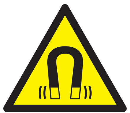 PANNEAU DANGER, CHAMP MAGNETIQUE 300X300X300MM TALIAPLAST - 729337