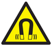 PANNEAU DANGER, CHAMP MAGNETIQUE 300X300X300MM TALIAPLAST - 729337