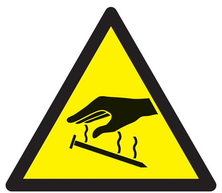 PANNEAU DANGER ELECTRICITE STATIQUE 300X300X300MM TALIAPLAST - 729338