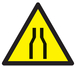 PANNEAU DANGER RETRECISSEMENT 300X300X300MM TALIAPLAST - 729351