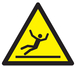 PANNEAU DANGER, SURFACE GLISSANTE 300X300X300MM TALIAPLAST - 729353