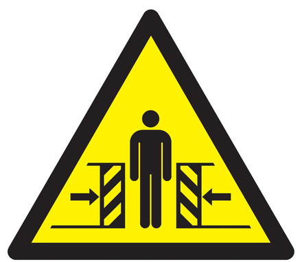 PANNEAU DANGER, ECRASEMENT 300X300X300MM TALIAPLAST - 729362