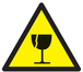 PANNEAU DANGER FRAGILE 300X300X300MM TALIAPLAST - 729365