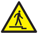 PANNEAU ACCES ACCIDENTE VERS LE BAS 300X300X300MM TALIAPLAST - 729366