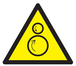 PANNEAU DANGER, ROULEAUX CONTRAROTATIFS 100X100X100MM TALIAPLAST - 729906