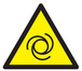 PANNEAU DANGER, DEMARRAGE AUTOMATIQUE 100X100X100MM TALIAPLAST - 729916