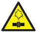 PANNEAU DANGER VAPEUR CHAUDE 100X100X100MM TALIAPLAST - 729919