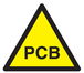 PANNEAU DANGER PCB 100X100X100MM TALIAPLAST - 729922