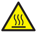 Panneau adhésif DANGER, SURFACE CHAUDE 100X100X100MM TALIAPLAST - 729924