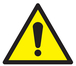 PANNEAU DANGER, SIGNAL GENERAL 100X100X100MM TALIAPLAST - 729931