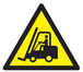 DANGER, CHAR. ELEVATEURS/VEH. INDUSTRIELS 100x100x100mm TALIAPLAST - 729941