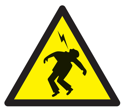 PANNEAU DANGER HAUTE TENSION 100X100X100MM TALIAPLAST - 729943