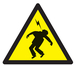 PANNEAU DANGER HAUTE TENSION 100X100X100MM TALIAPLAST - 729943