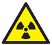DANGER MAT. RADIOACTIVES//RAD° IONISANTES 100X100X100mm TALIAPLAST - 729948