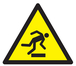 PANNEAU DANGER, TREBUCHEMENT 100X100X100MM TALIAPLAST - 729952