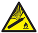 PANNEAU DANGER, BOUTEILLE PRESSURISEE 100X100X100MM TALIAPLAST - 729968