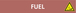 Fuel 312x52mm (10 adhesifs pour tuyauterie) TALIAPLAST - 730616