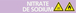 Signalétique de marquage ACIDE 312X52 Nitrate de sodium 312x52mm (10 adhesifs tuyauterie) TALIAPLAST - 730729