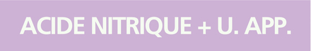 Signalétique de marquage ACIDE 312X52 Acide nitrique + u.app. 312x52mm (10 adhes. tuyauterie) TALIAPLAST - 730737
