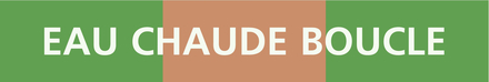 PANNEAU EAU CHAUDE BOUCLE 312X52MM (10 ADHESIFS TUYAUTERIE) TALIAPLAST - 730812