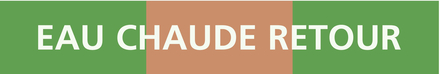 PANNEAU EAU CHAUDE RETOUR 222X37MM (20 ADHESIFS TUYAUTERIE) TALIAPLAST - 731126
