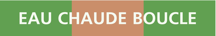 PANNEAU EAU CHAUDE BOUCLE 222X37MM (20 ADHESIFS TUYAUTERIE) TALIAPLAST - 731812