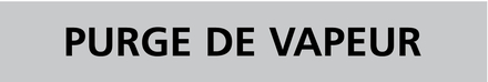 PURGE DE VAPEUR 156x26mm (20 ADHESIFS POUR TUYAUTERIE) TALIAPLAST - 732203