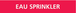 Signalétique de marquage INCENDIE 156X26 Eau sprinkler 156x26mm (20 adhesifs pour tuyauterie) TALIAPLAST - 732403
