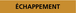 PANNEAU ÉCHAPPEMENT 156X26MM (20 ADHESIFS POUR TUYAUTERIE) TALIAPLAST - 732518