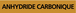 ANHYDRIDE CARBONIQUE 156x26mm (20 ADHESIFS TUYAUTERIE) TALIAPLAST - 732547