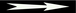 Signalétique de marquage EAU 156X26 Flèche fond noir 156x26mm (20 adhesifs pour tuyauterie) TALIAPLAST - 732821