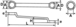 CLE POLYGONALE CONTRE-COUDEE 10X11 MM SAM OUTILLAGE - 10510X11
