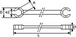 CLE A TUYAUTER ARTICULEE 11MM SAM OUTILLAGE - 105B11