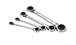 JEU DE 4 CLES POLYGONALES A CLIQUET 4 EN 1 SAM OUTILLAGE - 106CPJ4