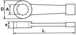CLE POLYGONALE A FRAPPER 41 MM SAM OUTILLAGE - 10841