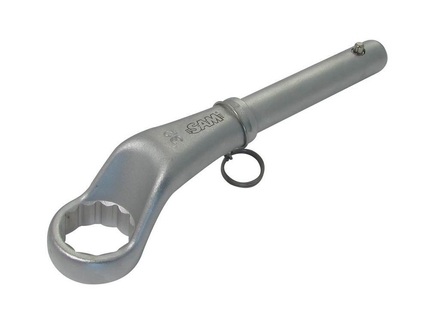 CLE POLYGONALE CONTRE-COUDEE GROS EFFORT 30 MM SAM OUTILLAGE - 10930FME