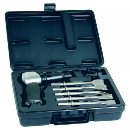 Coffret marteau burineur Hex. 11 mm métal SAM OUTILLAGE - 1216901