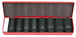 COFFRET DE 8 DOUILLES CHOCS 3/4' LONGUES DE 24 A 36 MM SAM OUTILLAGE - 19161