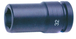 Douille a chocs 1'' longue de 24 mm extra mince SAM OUTILLAGE - 1917124M