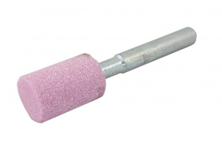 Meule tige d. 6x40mm corindon rose cylindrique d. 13x20mm SAM OUTILLAGE - 1962010