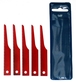 JEU DE 5 LAMES DE SCIE 6 DENTS/CM SAM OUTILLAGE - 19802