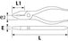 PINCE UNIVERSELLE ISOLEE 185 MM SAM OUTILLAGE - 20418TI