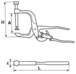 PINCE ETAU SERRE-JOINT A VIS SAM OUTILLAGE - 2147